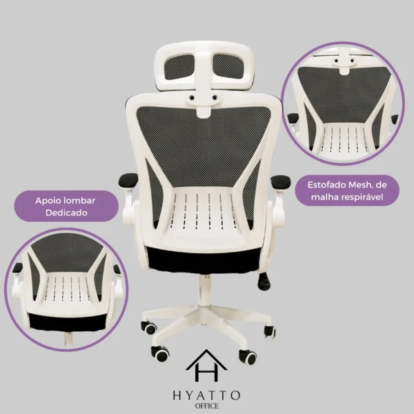 Ergonomic Office Chair Black - HC003 - Image 6