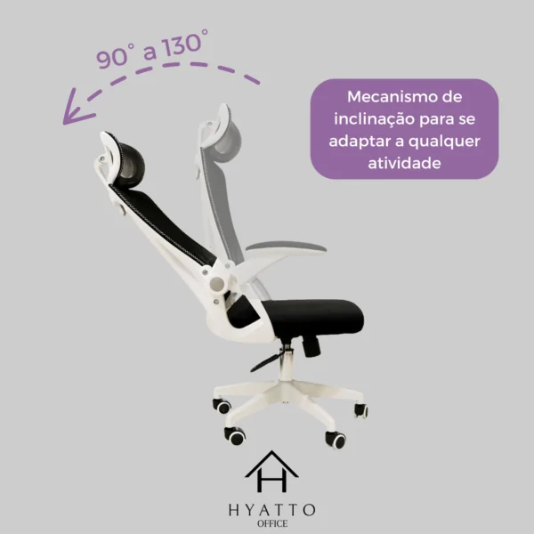 Ergonomic Office Chair Black - HC003 - Image 7
