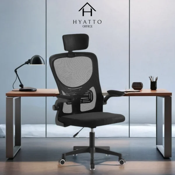 Ergonomic Office Chair Black - HC001 - Image 2