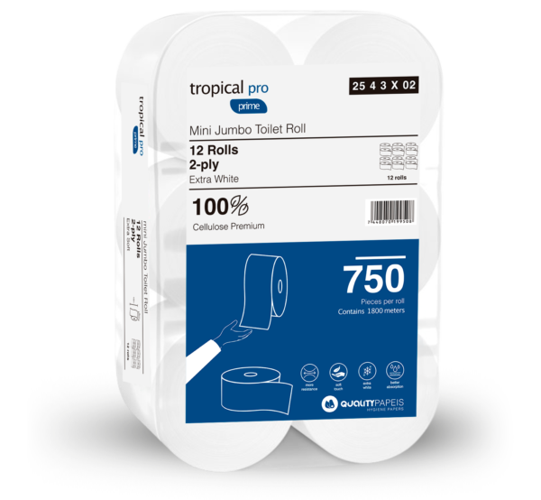 Tropical Pro Prime Mini Jumbo Toilet Roll