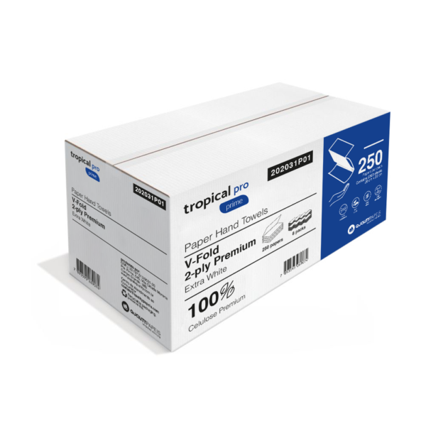 Tropical Pro Prime V- Fold Paper Hand Towels